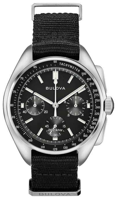 Bulova Lunar Pilot Men's Black Watch 96A225