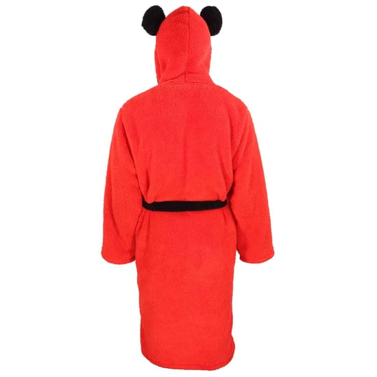 Disney Unisex Adult Mickey Mouse Logo Dressing Gown (Red)