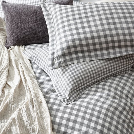 Barton Check 100% Cotton Duvet Cover Set - Image 3