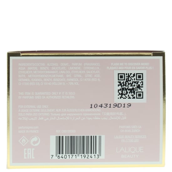 Gres Cabochard Cherie Eau de Parfum 100ml Spray For Her