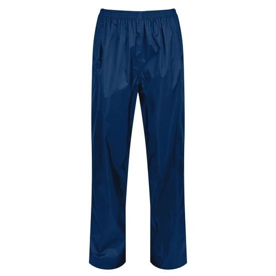 Regatta Womens/Ladies Pro Waterproof Packaway Over Trousers (Navy) - Image 2