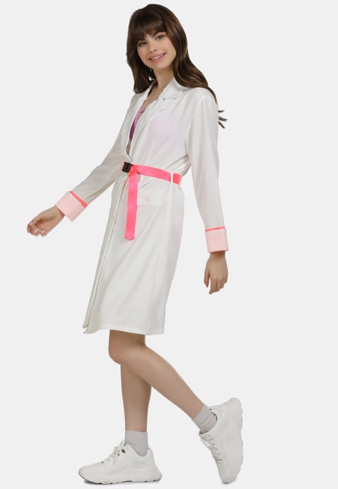 Mymo Jas Dames wit neon roze - Image 3