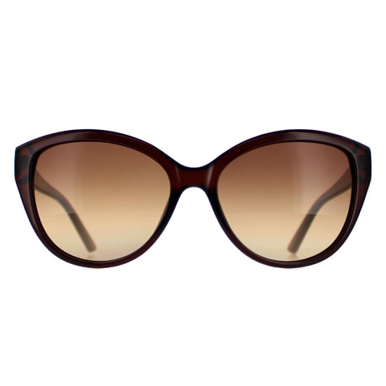 Calvin Klein Cat Eye Womens Crystal Brown Brown CK19536S