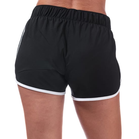 Women's adidas M10 Icon 4 Inch Shorts in Black-White - Image 2