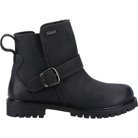 Hush Puppies Wakely Leather Women's Black Boots - Image 4