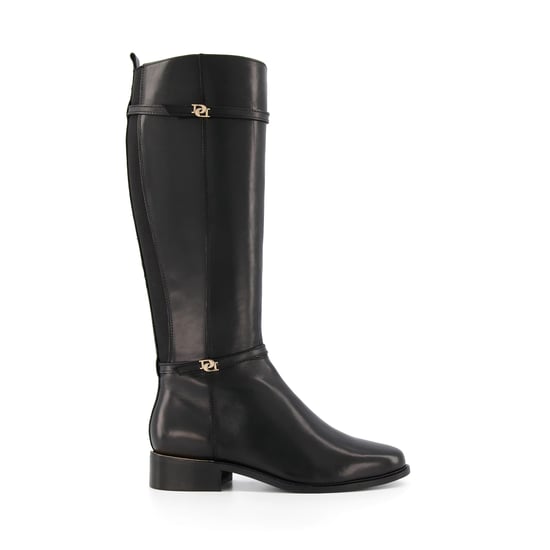 Dune Ladies Tap - Tap - Double Buckle Knee High Riding Boots