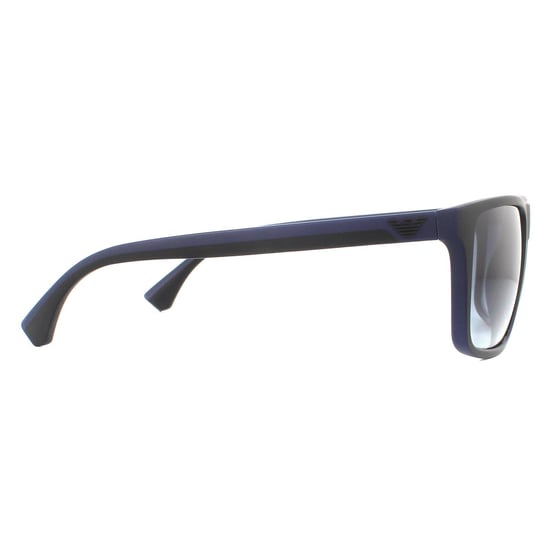 Emporio Armani Sunglasses EA4033 58644L Black and Rubber Blue  Blue Gradient