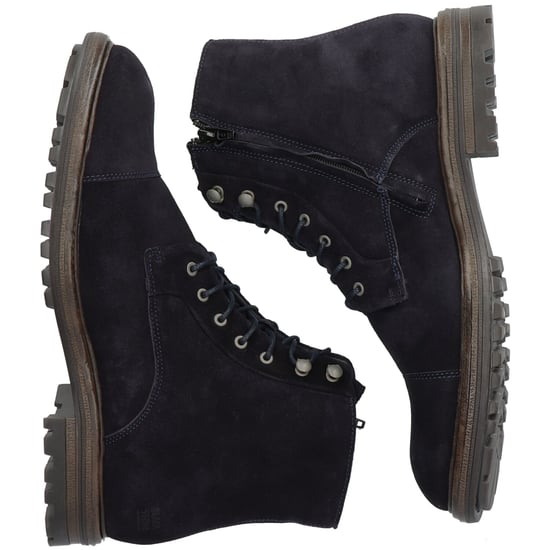 LESTER - Navy - Lace-ups