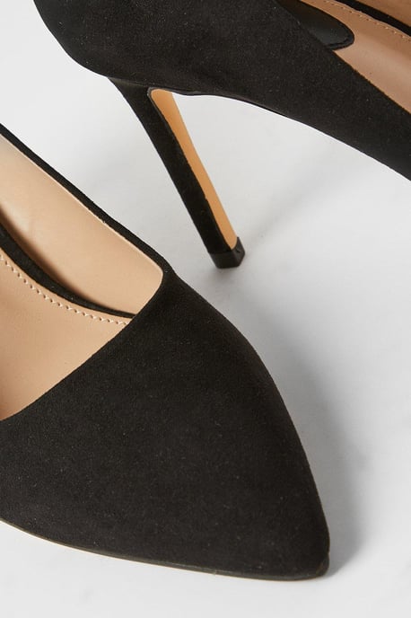 Wide Fit Dash Pointed Court Shoes - Image 4