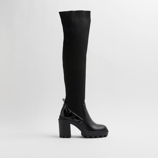 River Island Womens Platform Boots - Black
