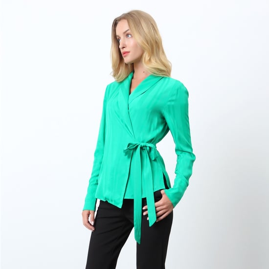 Wrap blouse