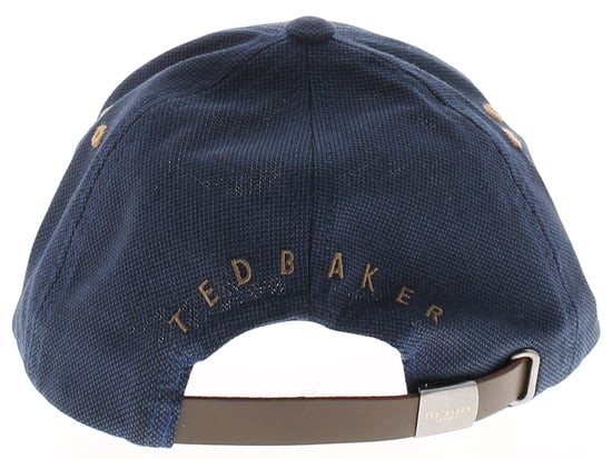 Ted Baker Baseball Hat Mxh Monei Cap Adjustable Strap Branding To Back Navy - Image 2