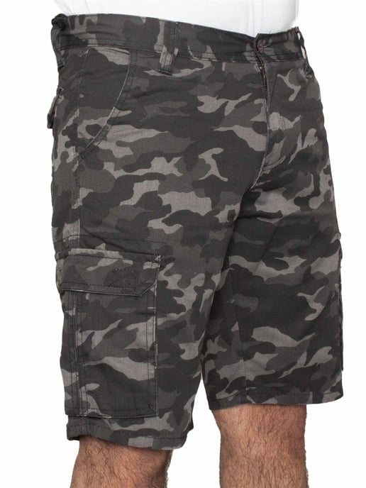 Kruze | Mens Camo Cargo Shorts - Image 2