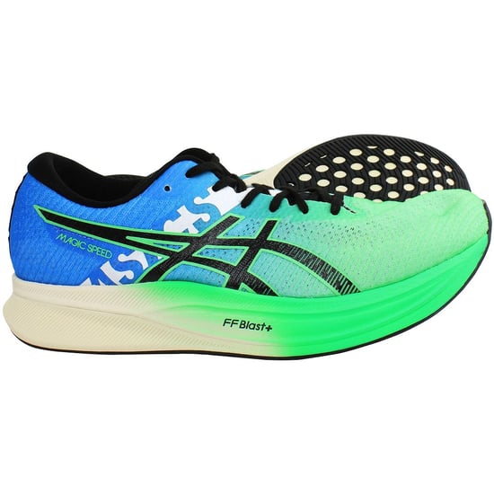 Asics Magic Speed 2 Ekiden Herr Grön Löparskor - Image 4