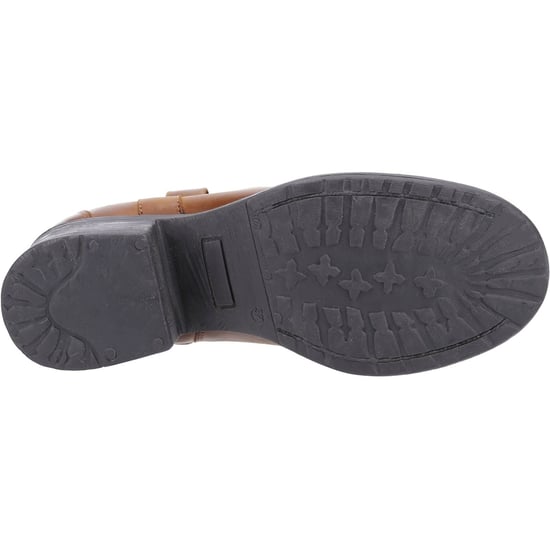 Hush Puppies Saskia Läder Damstövlar Tan - Image 3