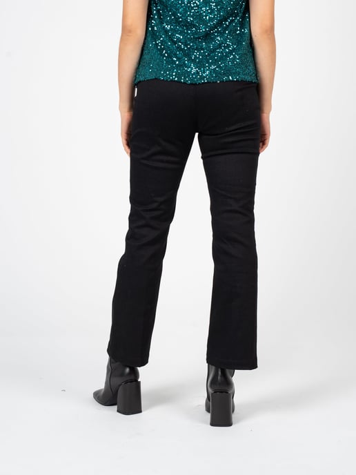Liu Jo Jeans Nervature Woman's Black - Image 5