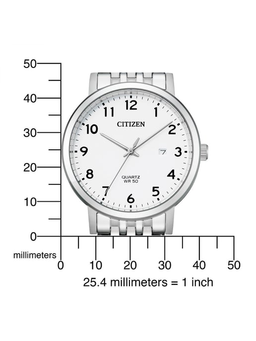 Citizen Men's Silver Watch BI5070-57A - Image 3