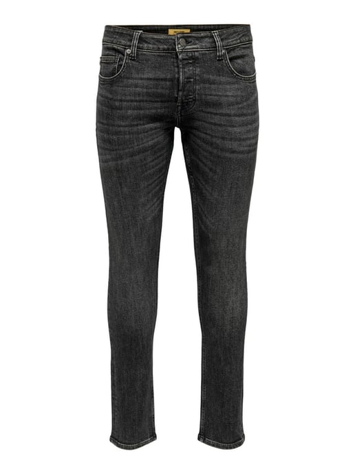 Loom Slim Black Jeans - Black - Image 6