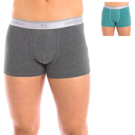 Pack-2 Breathable fabric boxers with anatomical front KL2016 men
