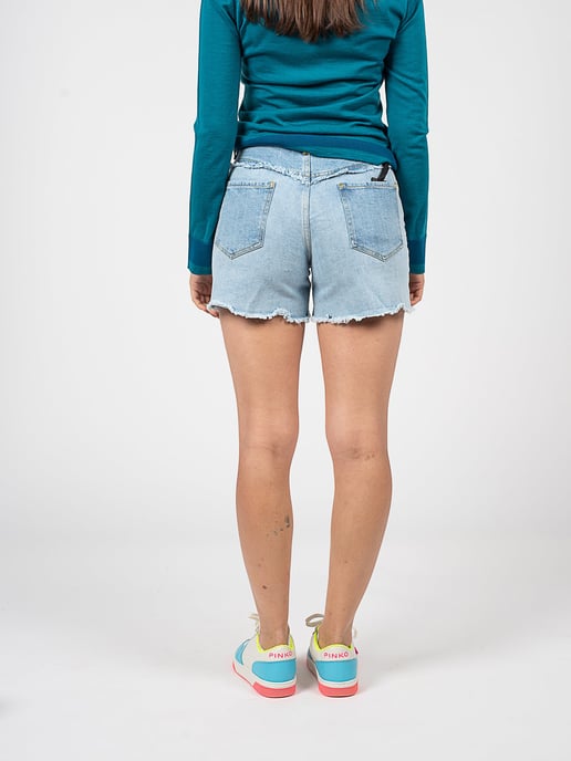 Pinko Shorts Bradford  damer   Blå - Image 5