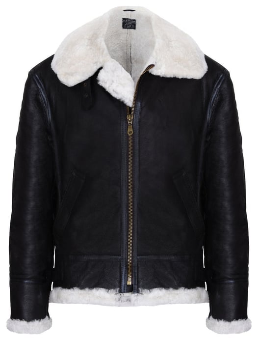 Pilot B3 Flying Shearling Bomber Flying Jacket