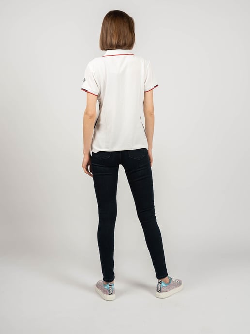 North Sails x Prada Polo Shirt Auroa Woman's White