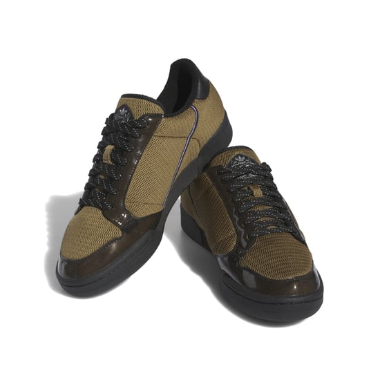 Men's adidas Originals Blondey Continental Trainers in Khaki - Image 2