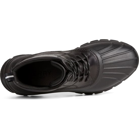 Sperry Duck Float Leather Black Wellington Boots - Image 4