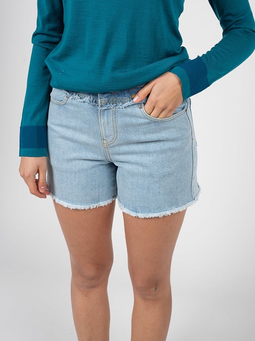 Pinko Shorts Bradford  damer   Blå - Image 4