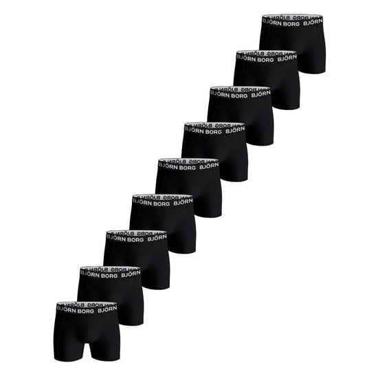 Björn Borg Onderbroeken 9-Pack Boxers Zwart Zwart - Image 1