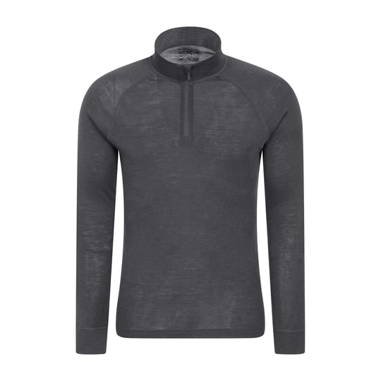 Mountain Warehouse Mens Merino II Base Layer Top (Grey)