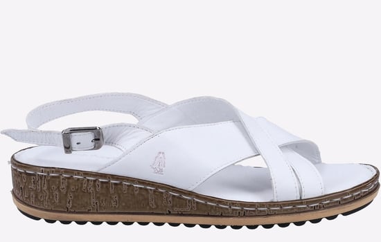Hush Puppies Elena Cross Over Klack Sandle Läder Dam - Image 1