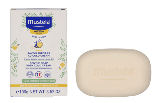Mustela Bebe Gentle Soap With Cold Cream100 g. - Image 1