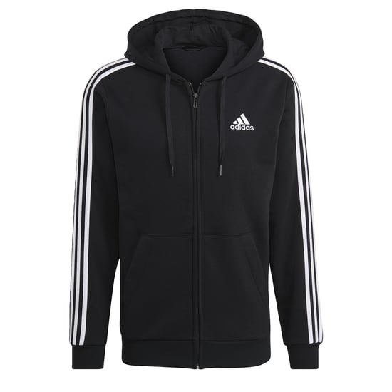 Essentials Fleece 3-Stripes Full-Zip Hoodie - Image 3