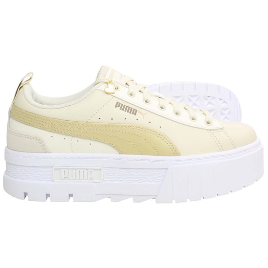Puma Mayze Gems Womens Beige Trainers - Image 1