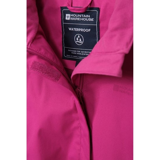 Mountain Warehouse Shelly II vattentät jacka för barn/ungdomar (Berry) - Image 6
