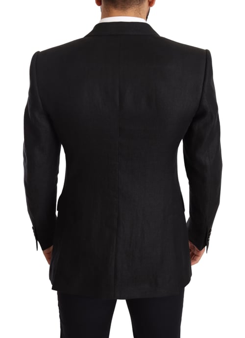 Linne Slim Fit Kappa Jacka Blazer - Image 3