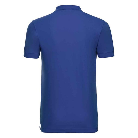 Russell Heren Piqué Stretch Poloshirt (Helder Koningsblauw) - Image 2
