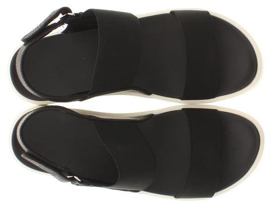 Hush Puppies Womens Sandals Flat Selena Touch Fastening black - Image 6