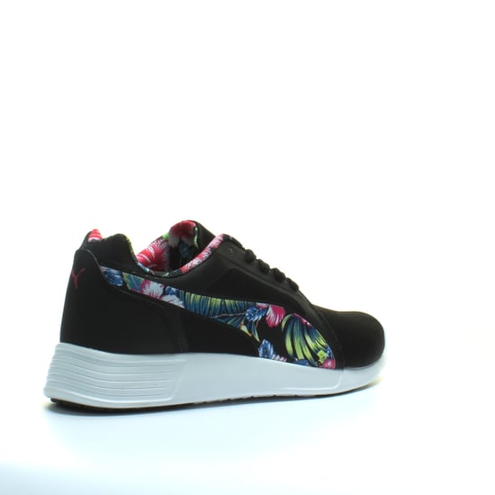 Puma ST Trainer Evo Grafic Black Floral Lace Up Mens Running Trainers 362212 01