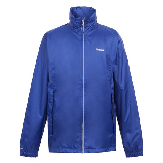 Regatta Mens Lyle IV Waterproof Hooded Jacket (New Royal/Persimmon) - Image 1
