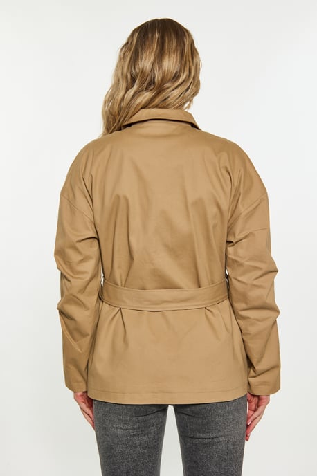 Dreimaster Jas Dames zand - Image 4
