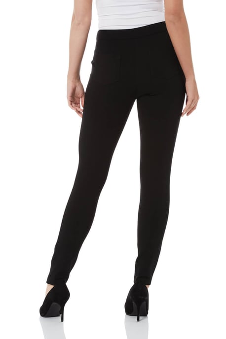 Zip Detail Stretch Trouser