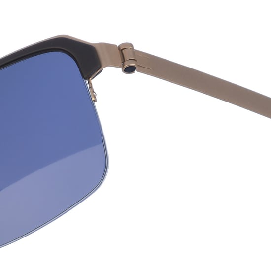 Rectangular metal sunglasses M1049 men - Image 2