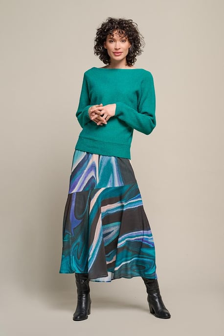 Maycey Print Rok Multi