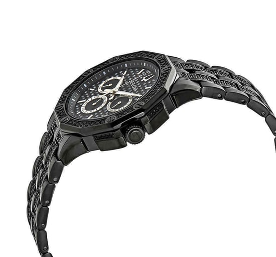 Bulova Crystal Octava Heren Zwarte Horloge 98C134 - Image 3