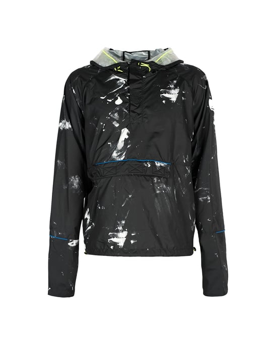 Les Hommes jas K Way Mannen zwart - Image 1