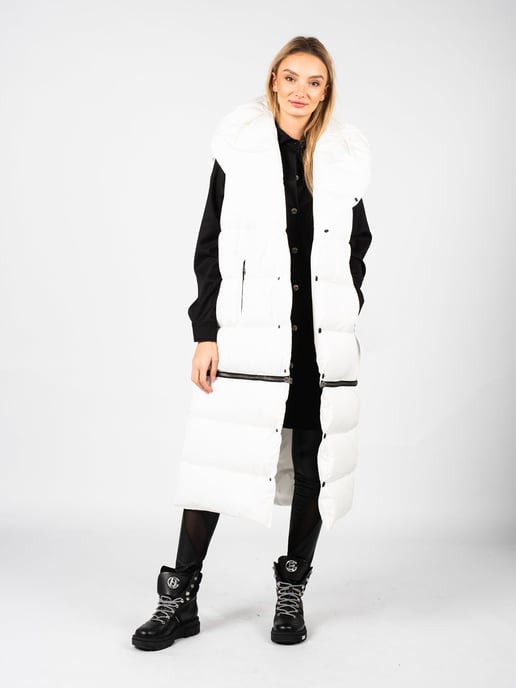 La Haine Inside Us Vest Unisex-LM068 Woman's White - Image 3