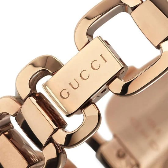 Gucci YA125512 G-Timeless Rose Gold Ladies Watch