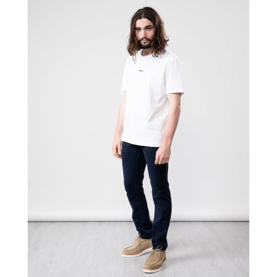 BOSS Orange TChup Mens Crew Neck Small Logo T-Shirt - Image 3